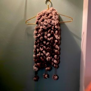 Rabbit Fur Scarf